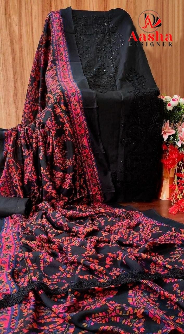 AASHA DESIGNER 1139 A TO 1139 D LATEST DESIGNER PAKISTANI SUITS