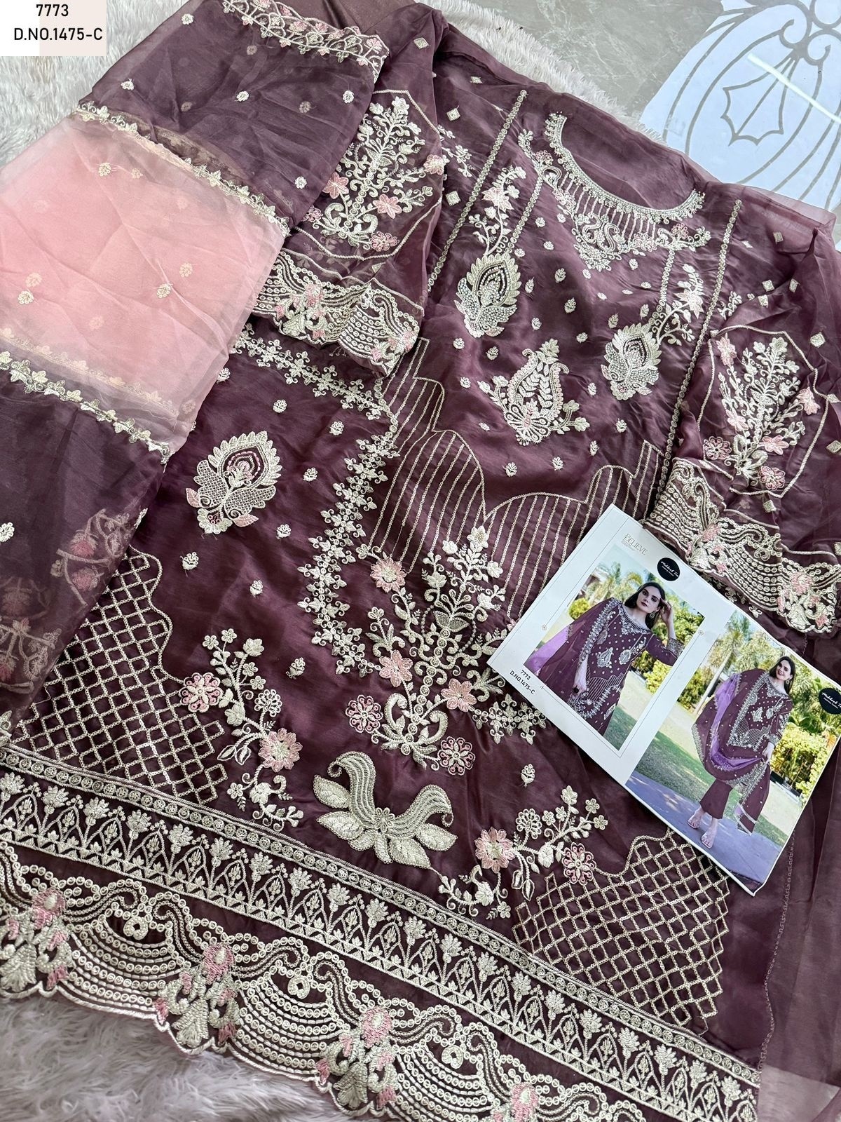 MEHBOOB TEX 1475 C LATEST DESIGN PAKISTANI SUITS