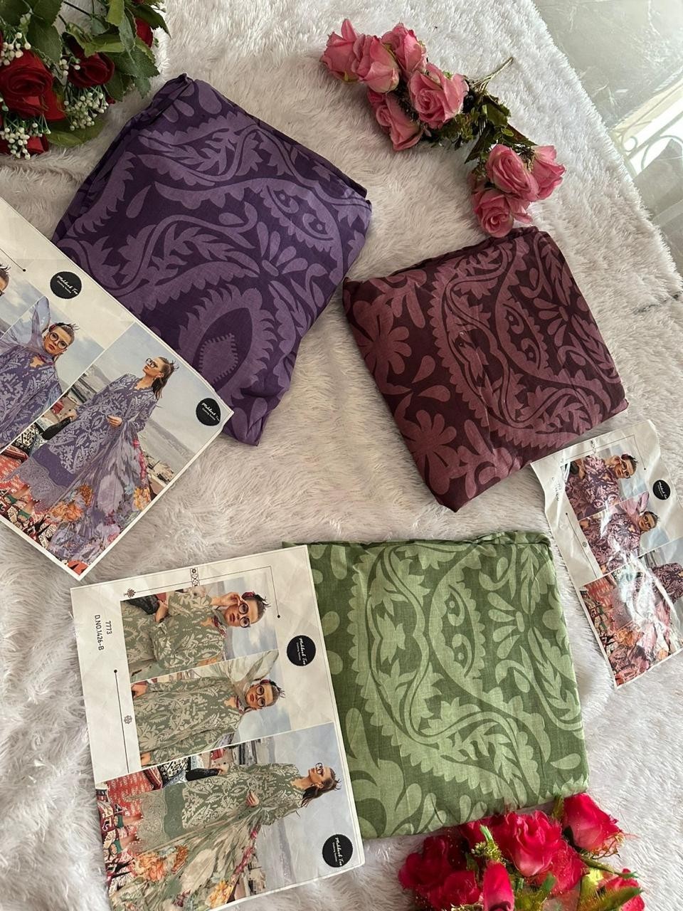 MEHBOOB TEX 1426 B COTTON PAKISTANI SALWAR SUITS MANUFACTURER