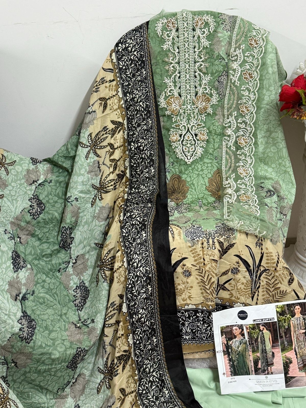 MEHBOOB TEX 1451 PAKISTANI LATEST COTTON SUITS MANUFACTURER