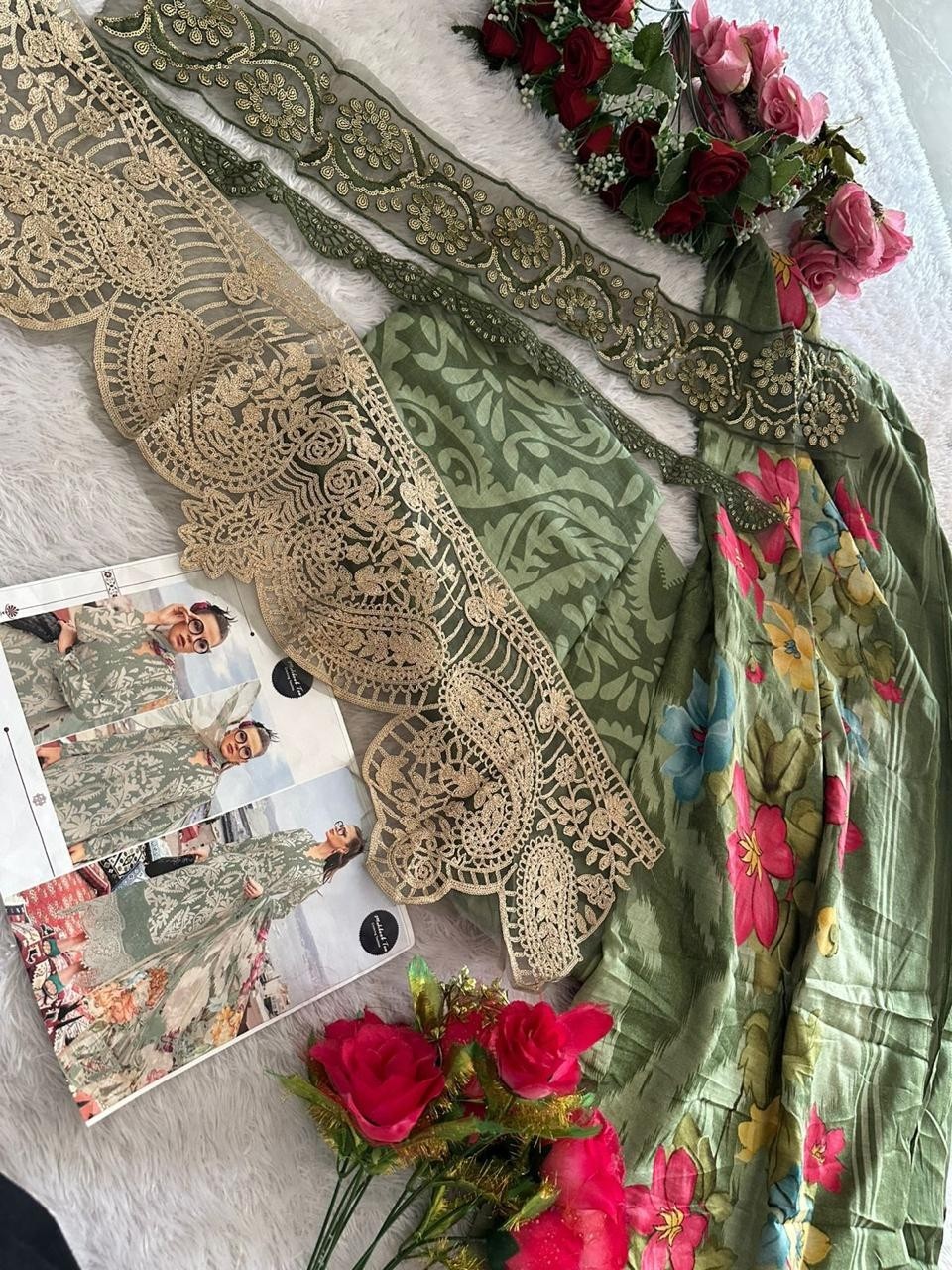 MEHBOOB TEX 1426 B COTTON PAKISTANI SALWAR SUITS MANUFACTURER