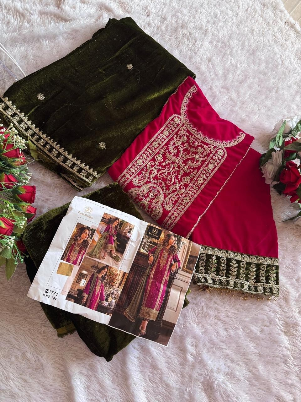 ZIAAZ DESIGNS 704 SALWAR SUITS COLLECTION IN SURAT