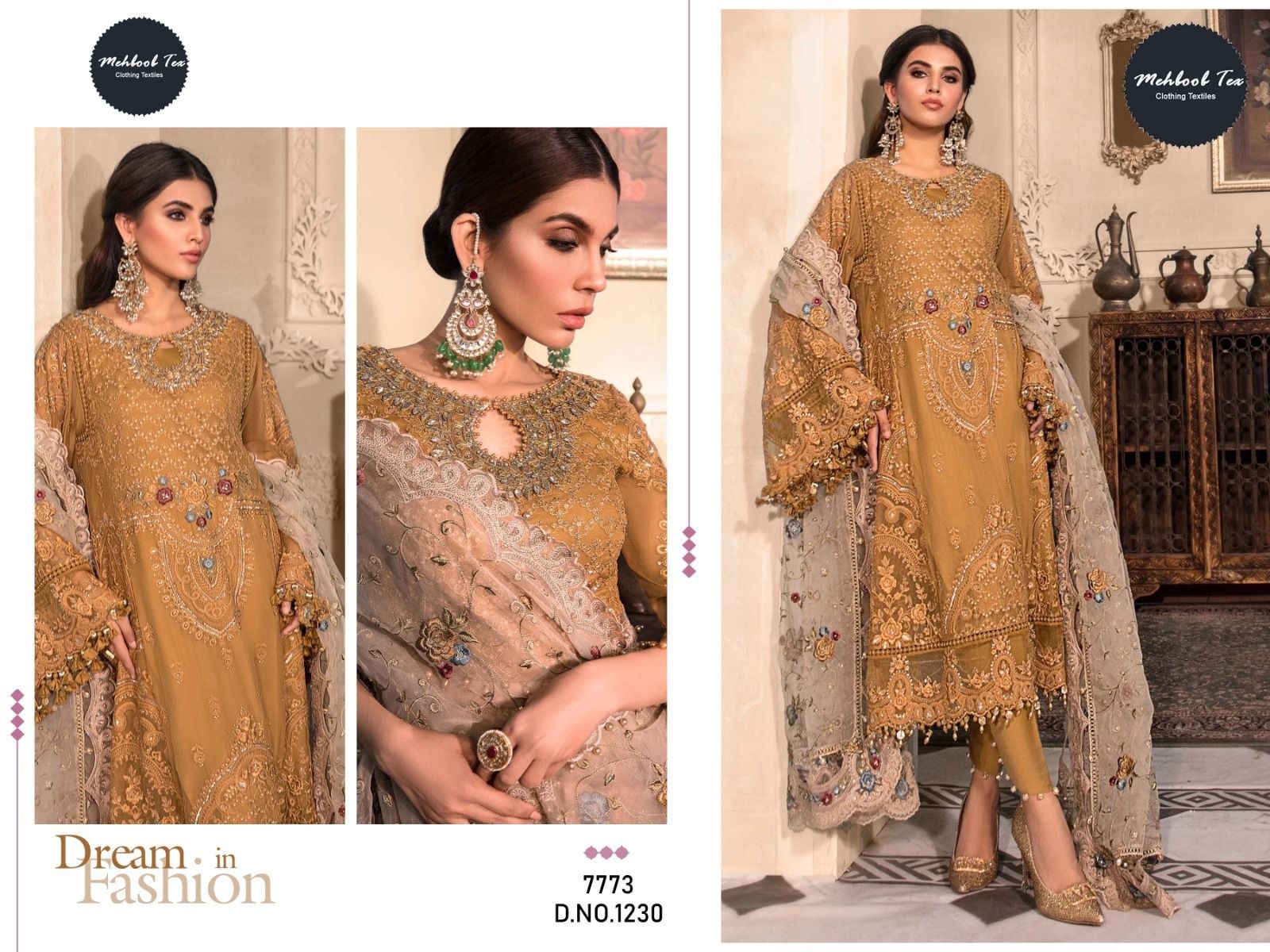 MEHBOOB TEX 1230 HIT COLLECTION PAKISTANI SALWAR SUITS
