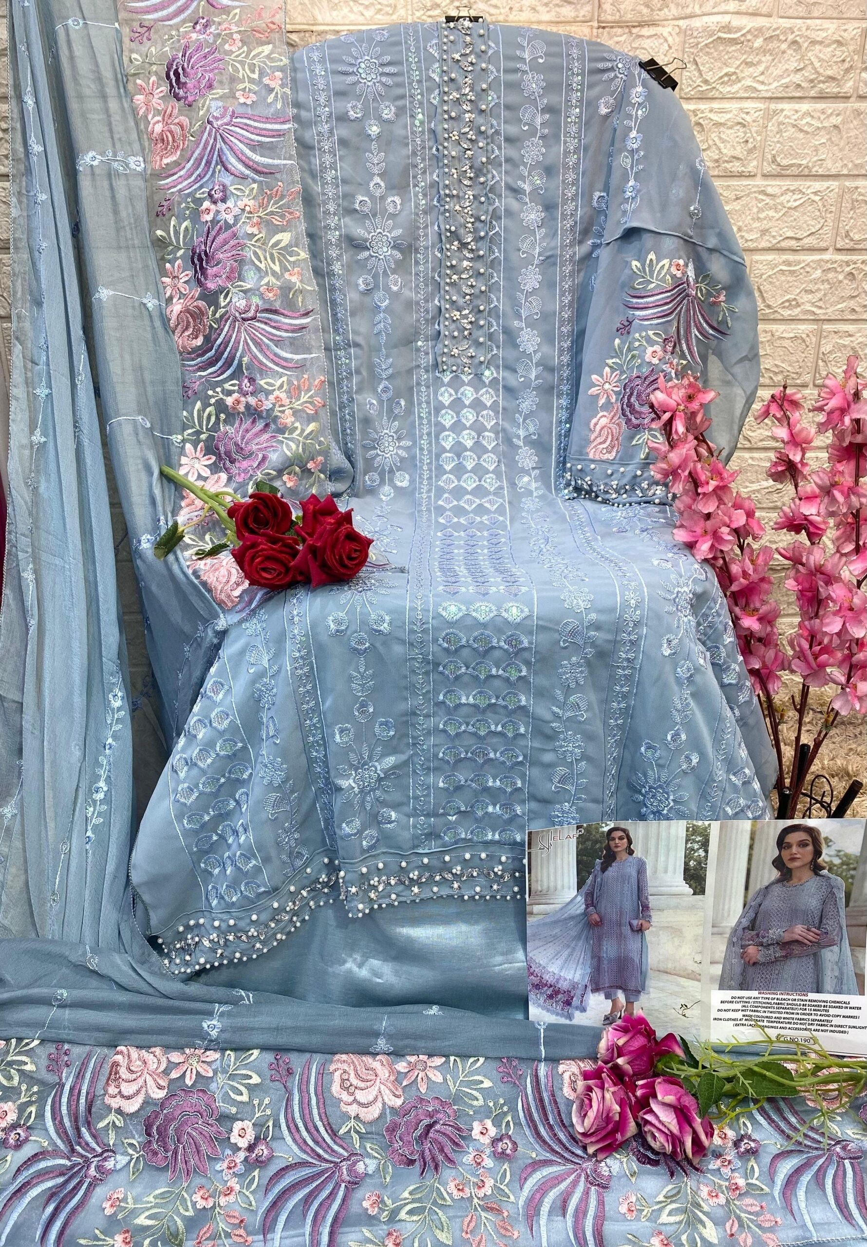 ELAF 190 PAKISTANI SUITS MANUFACTURER IN INDIA