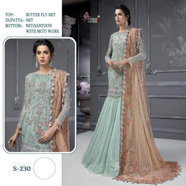 SHREE FABS S 230 DESIGNER SALWAR KAMEZ ONLINE SHOPPIN SURAT