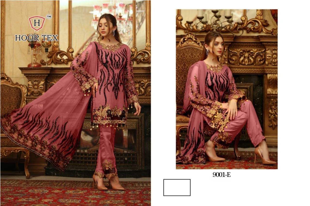HOOR TEX COLOUR EDITION D.NO 9001-E PAKISTANI SUIT BEST WHOLSALER PRICE