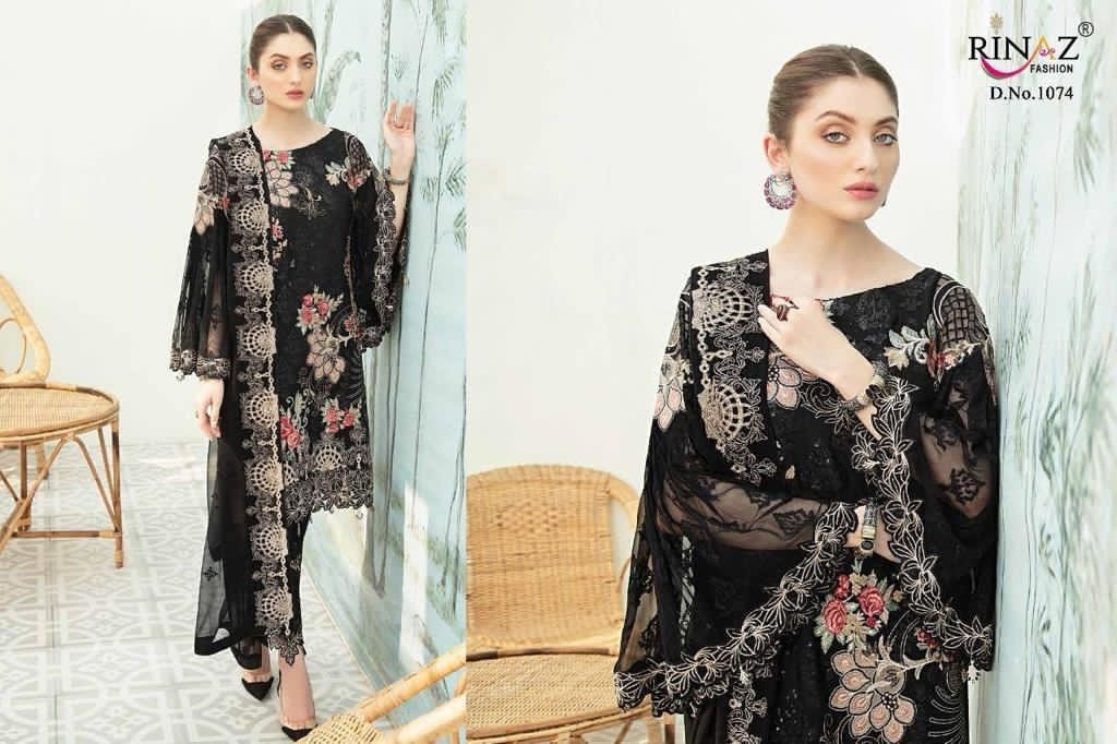 RINAZ FASHION D.NO 1074 PAKISTANI WHOLSALE PRICE