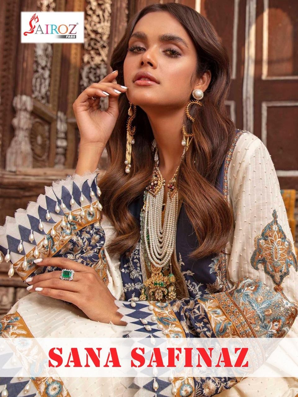 SAIROZ FAB SANA SAFINAZ SF-1011 KARACHI PRINT SUIT BEST WHOLSALER PRICE