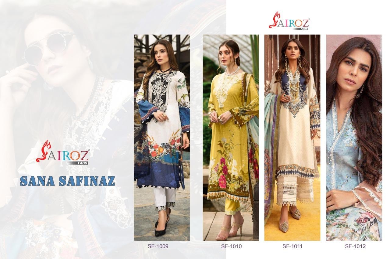 SAIROZ FAB SANA SAFINAZ SF-1011 KARACHI PRINT SUIT BEST WHOLSALER PRICE
