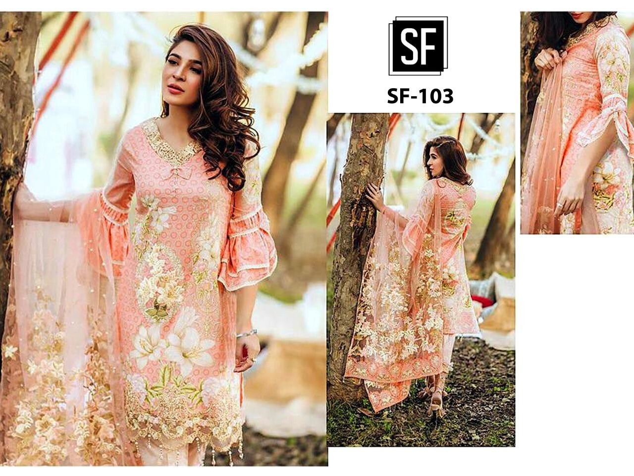 SF-103 PAKISTANI SUIT WHOLSALE 