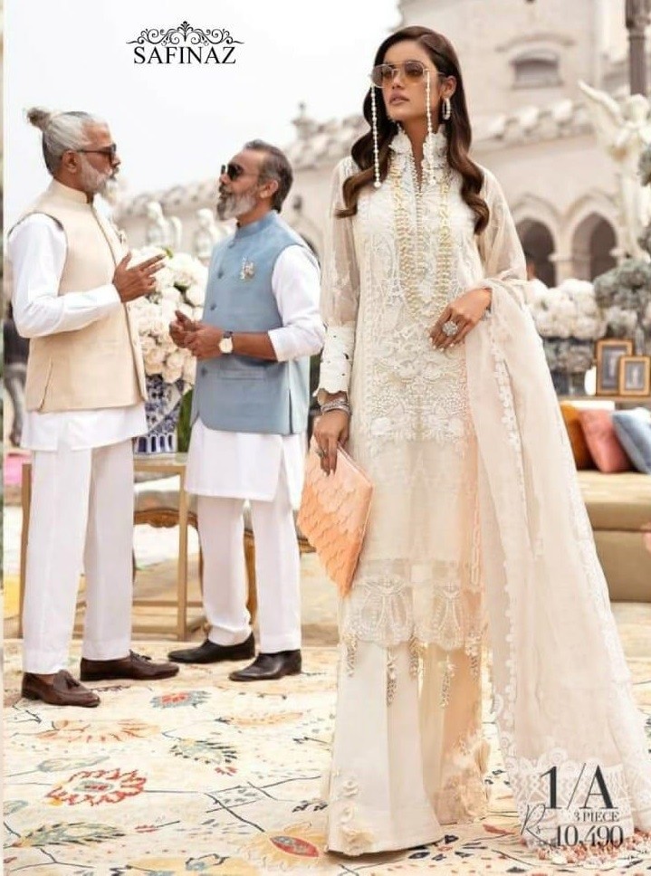 SHAFINAZ VOL 1 SHIFFLI COLLECTTION 1/A PAKISTANI SUIT SUPPLIER IN SURAT