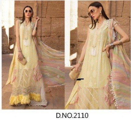 FEPIC ROSEMEEN MARIYA B LUXURY LAWAN VOL 3 D.NO 2110 PAKISTANI SUIT SUPLIER IN SURAT