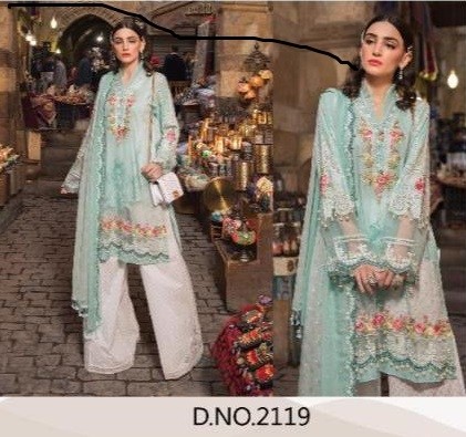 FEPIC ROSEMEEN MARIYA B LUXURY LAWAN VOL 3 D.NO 2119 PAKISTANI SUIT SUPLIER IN SURAT