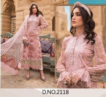 FEPIC ROSEMEEN MARIYA B LUXURY LAWAN VOL 3 D.NO 2118 PAKISTANI SUIT SUPLIER IN SURAT