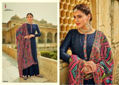EBA LIFESTYLE ASPREET 1244-A NEW VOLUME PAKISTANI SUIT SINGAL PICE COLLECTION