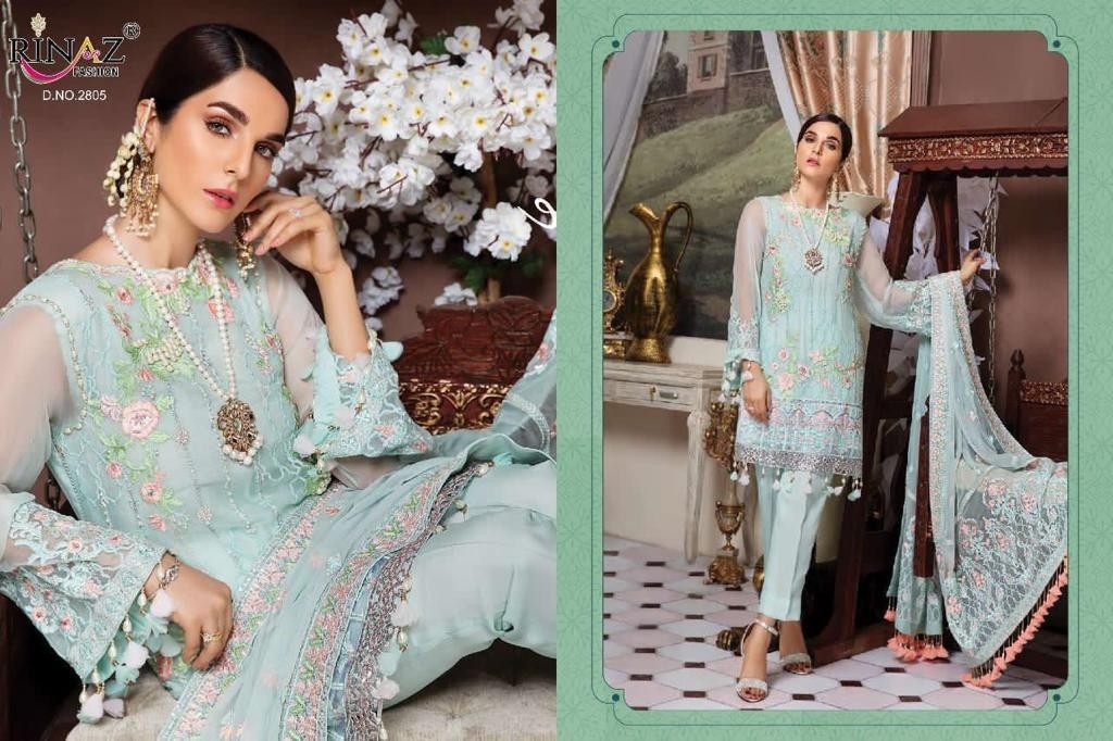 RINAAZ FASHION 2805 PAKISTANI SUITS BEST WHOLSALER PRICE