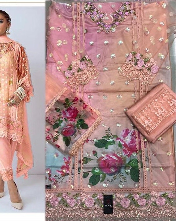 HOOR TEX VINTAGE-11E PAKISTANI SUITS WHOLSALE PRICE