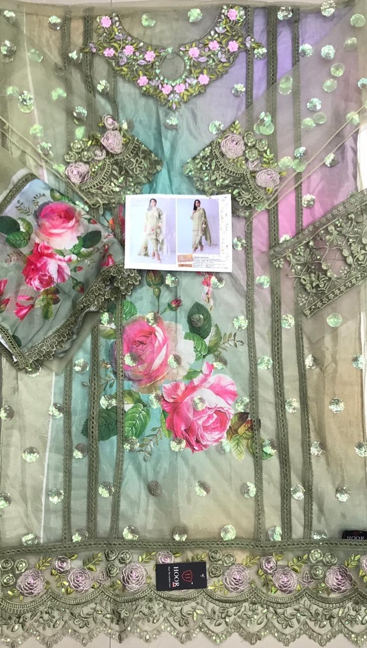 HOOR TEX VINTAGE-11 B PAKISTANI SUITS WHOLSALE PRICE
