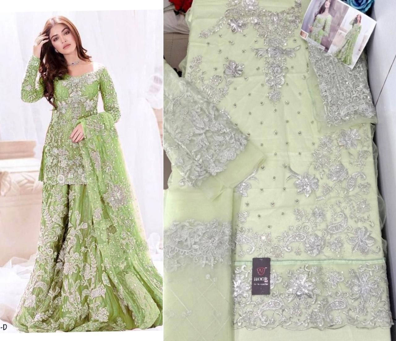 HOOR TEX 23002-D PAKISTANI SUITS WHOLSALE PRICE