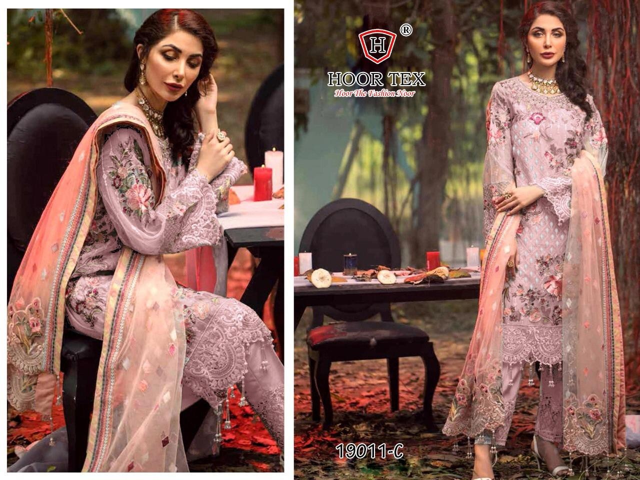 HOOR TEX 19011-C PAKISTANI SALWAAR KAMEEZ AVAILABAL IN WHOLSALE PRICE