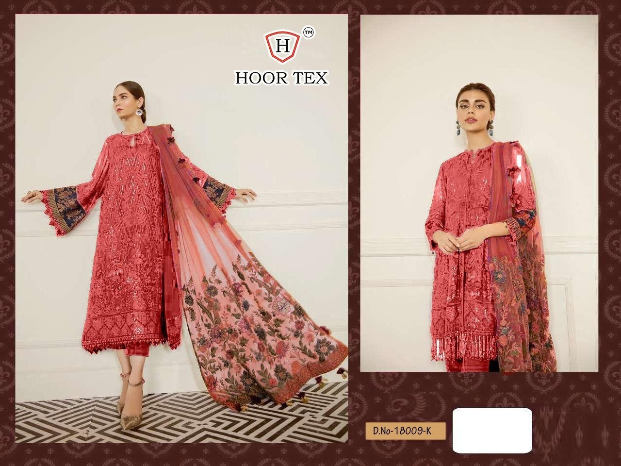 HOOR TEX 18009 K WHOLESALER PRICE PAKISTANI SUITS