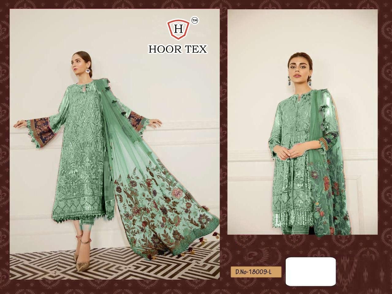 HOOR TEX 18009 L PAKISTANI SALWAR KAMEEZ SINGLE
