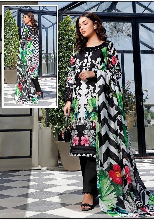 SHARADDHA DESIGNERS 1003 MAHGUL VOL-2 PRINT AND EMBROIDERY PAKISTANI SUITS