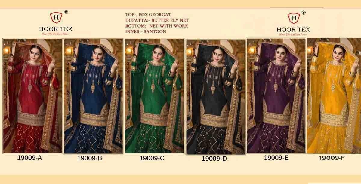 HOOR TEX 19009-C PAKISTANI SUIT ONLINE SHOPPING IN SURAT