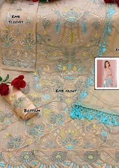 RINAZ FASHION 8705 BLOCK BUSTER VOL-12  FOX GORGETTE PAKISTANI SUIT