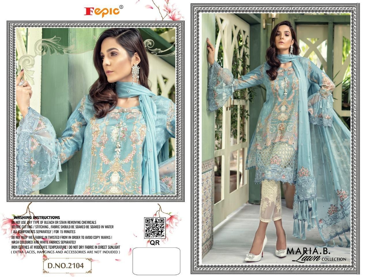 FEPIC MARIYA B LAWN 2104 PAKISTANI SUIT WHOLESALE PRICE AVAILABALE