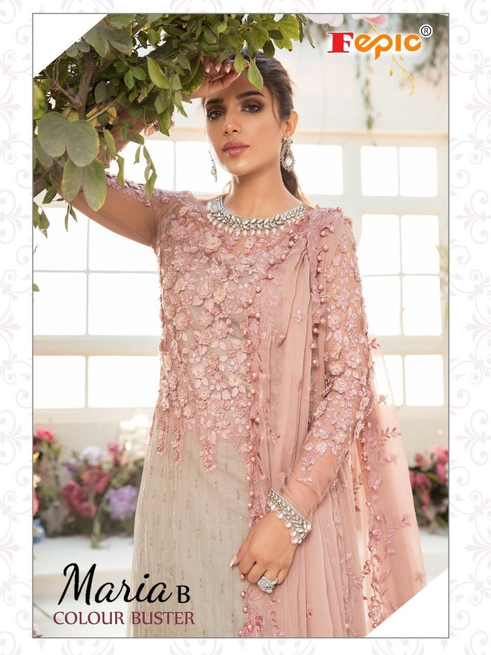 FEPIC ROSEMEEN D-5111 MARIYA B COLOUR BUSTER PAKISTANI SUITS WHOLSALER PRICE IN SURAT