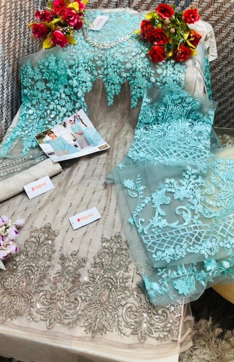 FEPIC ROSEMEEN D-5111-B MARIYA B COLOUR BUSTER PAKISTANI SUITS WHOLSALER PRICE IN SURAT