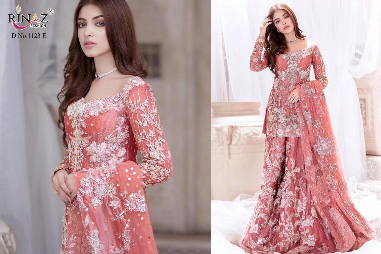 RINAAZ FASHION 1123 E PAKISTANI SUITS BEST WHOLSALER PRICE