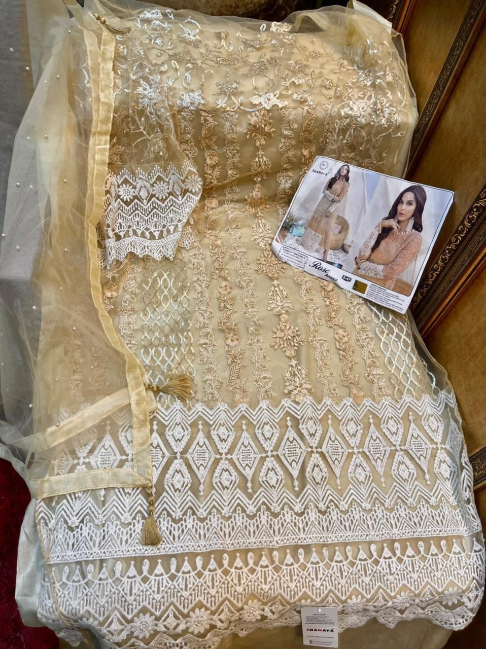 SHANAYA ROSE BRIDAL S 47  WHOLESALE PAKISTANI SUITS