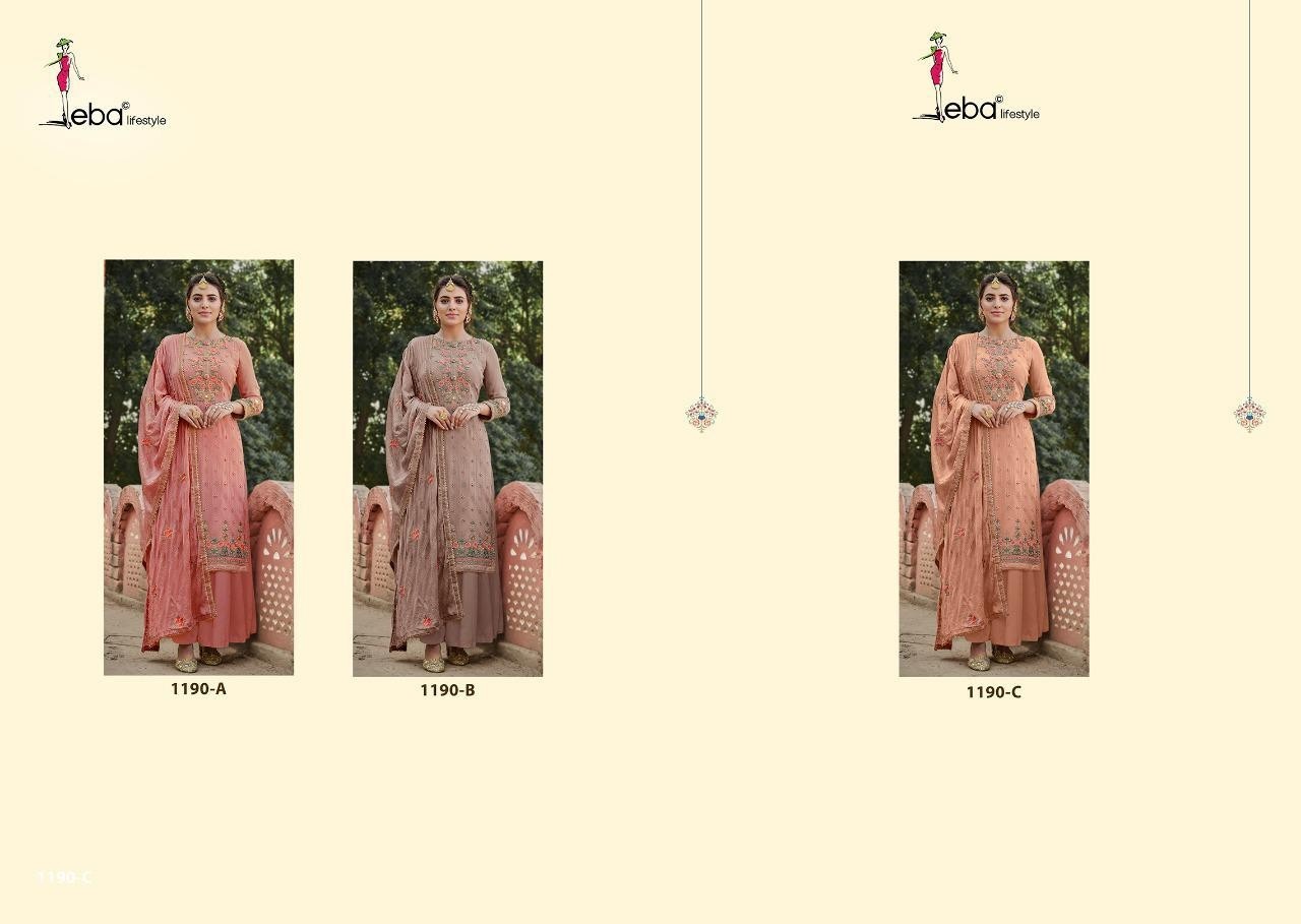 EBA LIFESTYLE ASHPREET 1190-A PAKISTANI SUITS ONLINE SHOPPING IN SURAT