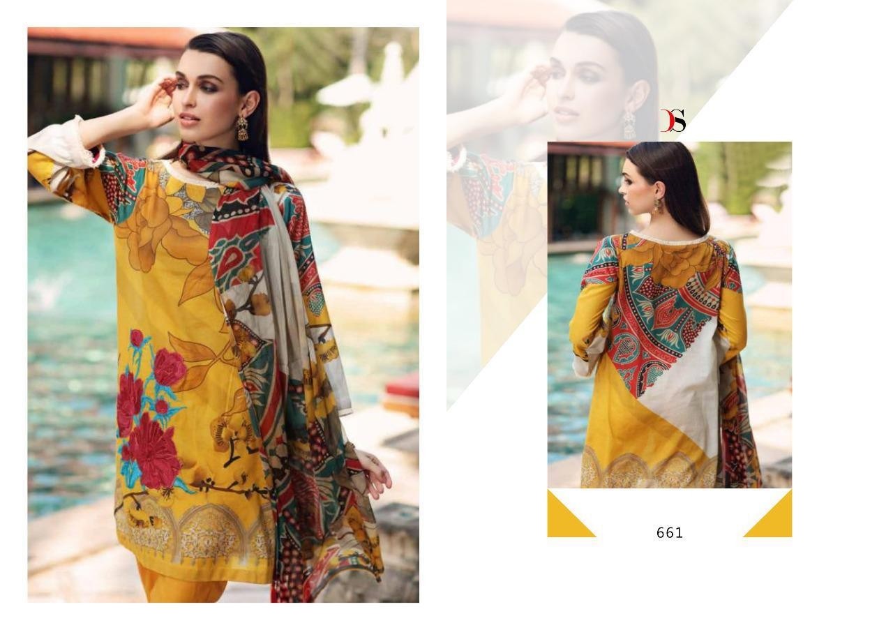 DEEPSY SUIT CHARIZMA YEALLO PRINT SUIT