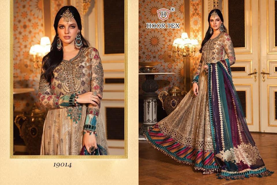 HOOR TEX 19014 PAKISTANI SUIT SUPPLIER