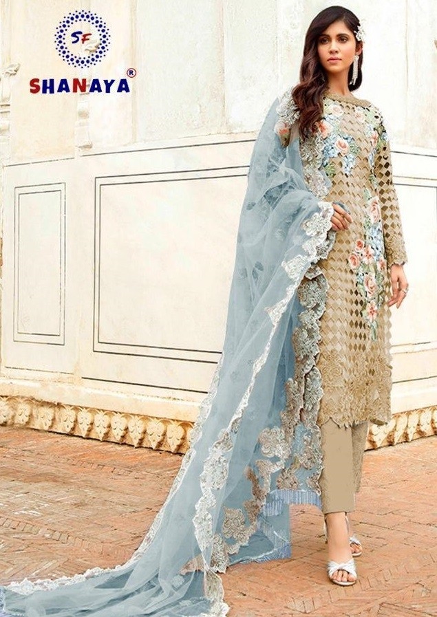 SHANAYA S-37-C PAKISTANI SUIT SINGAL AVAILABLE
