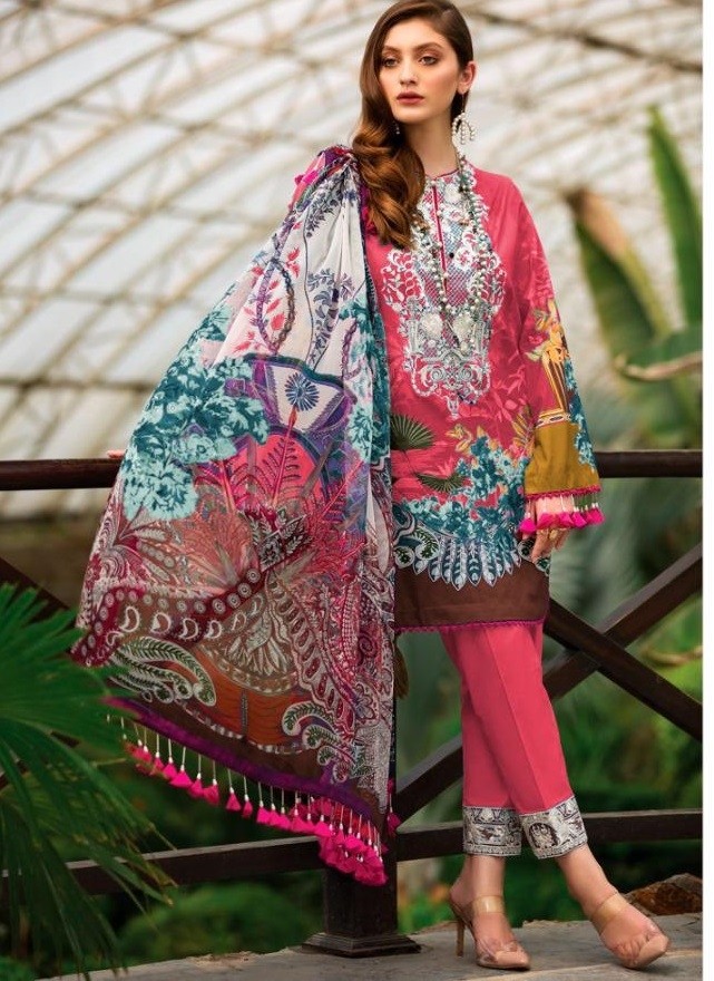 DEEPSY SUIT 1078 FIRDOUS 12 PAKISTANI SUITS PRINT SINGAL PIESE AVILABALE