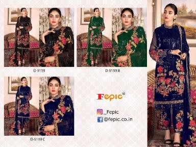 FEPIC D-5119 B ROSMEEN SALWAAR KAMEEZ WHOLSALER
