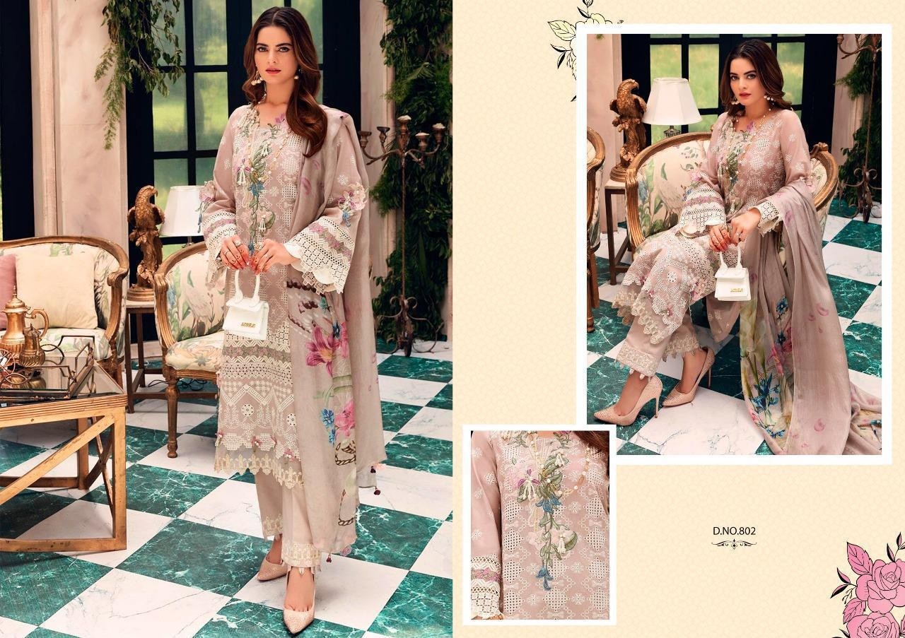 SANIYA TRENDZ 802 ROUCH VOL-7 PAKISTANI SUIT SUPPLIER