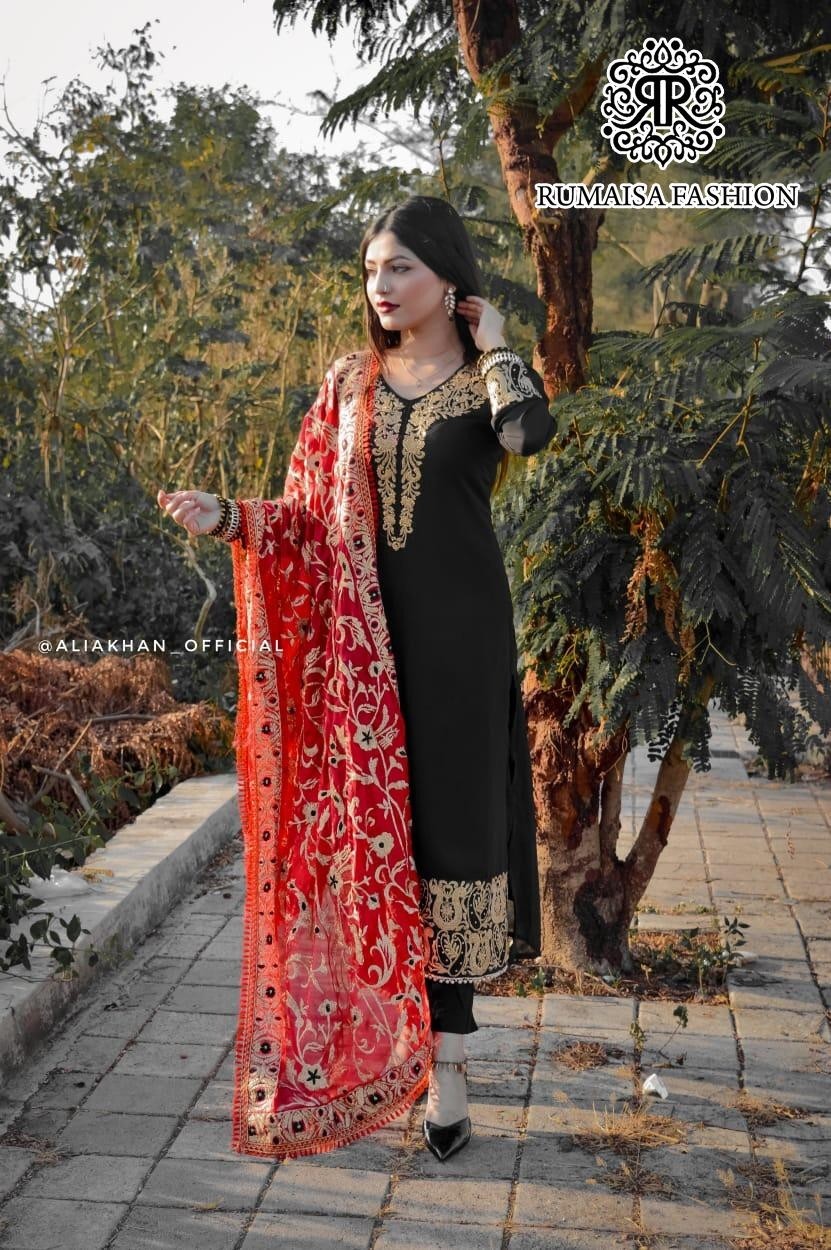 RUMAISA FASHION RF-107 ALIZEH BRIDAL COLLECTTION PAKISTANI SUIT SINGAL PIESE AVAILABALE