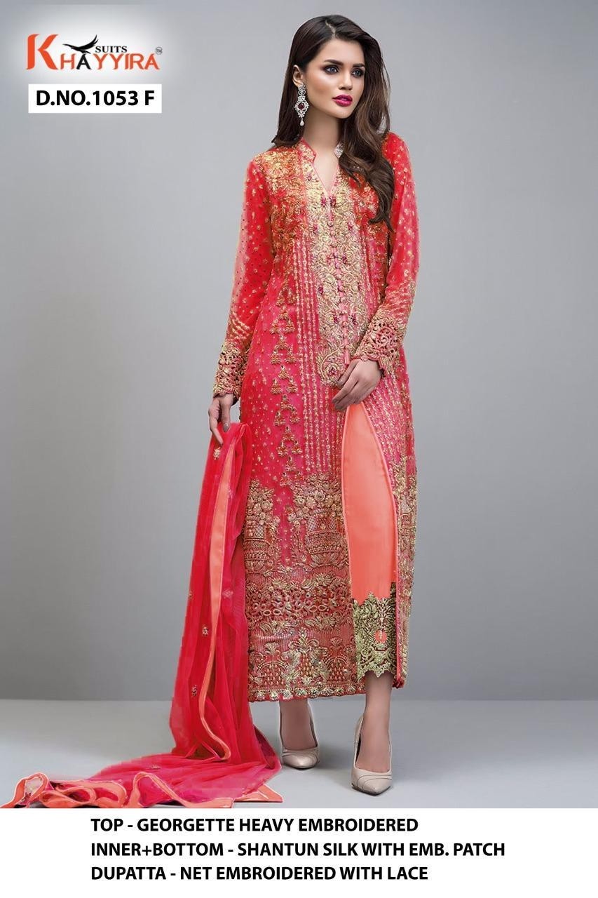 KHAYYIRA 1053-E BLOCK BUSTER HIT PAKISTANI SUIT