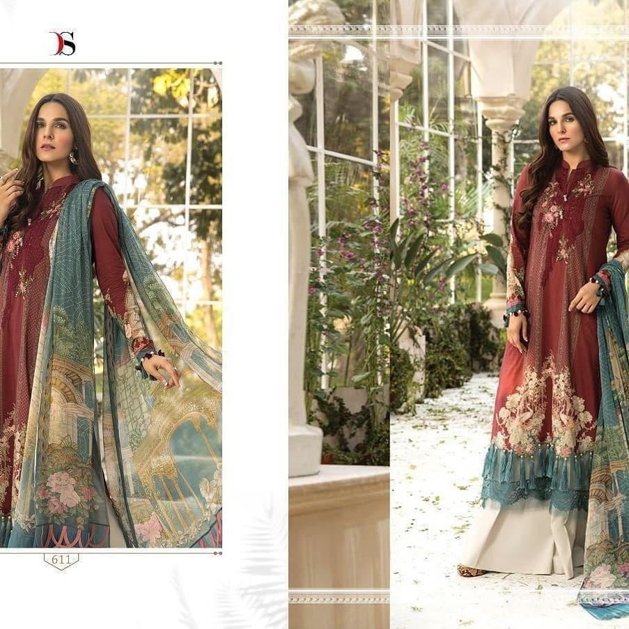 DEEPSY SUITS 611 M-PRINT PRNTED SUIT KARACHI