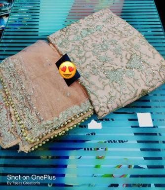 HOOR TEX 19003-G BRIGHT VOL-1 PAKISTANI SUITS SATIN SILK