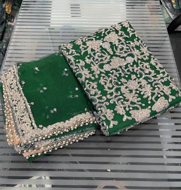HOOR TEX 19003-C BRIGHT VOL-1 PAKISTANI SUITS SATIN SILK
