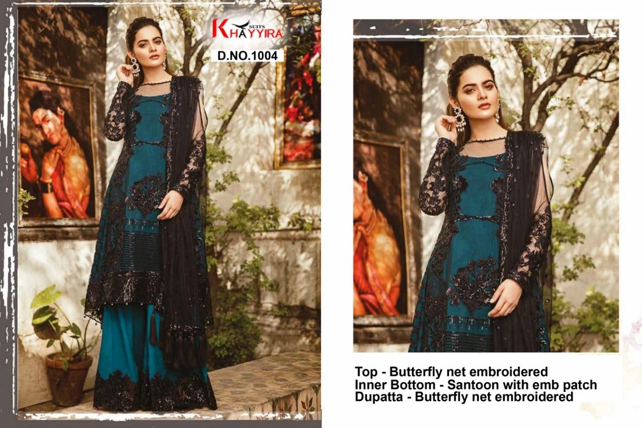 KHAYYIRA 1004 PAKISTANI SUIT SUPLLIER IN SURAT
