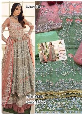 KAINAT FAB AISHA IMAAN PAKISTANI SUIT BRIDAL ONLINE 