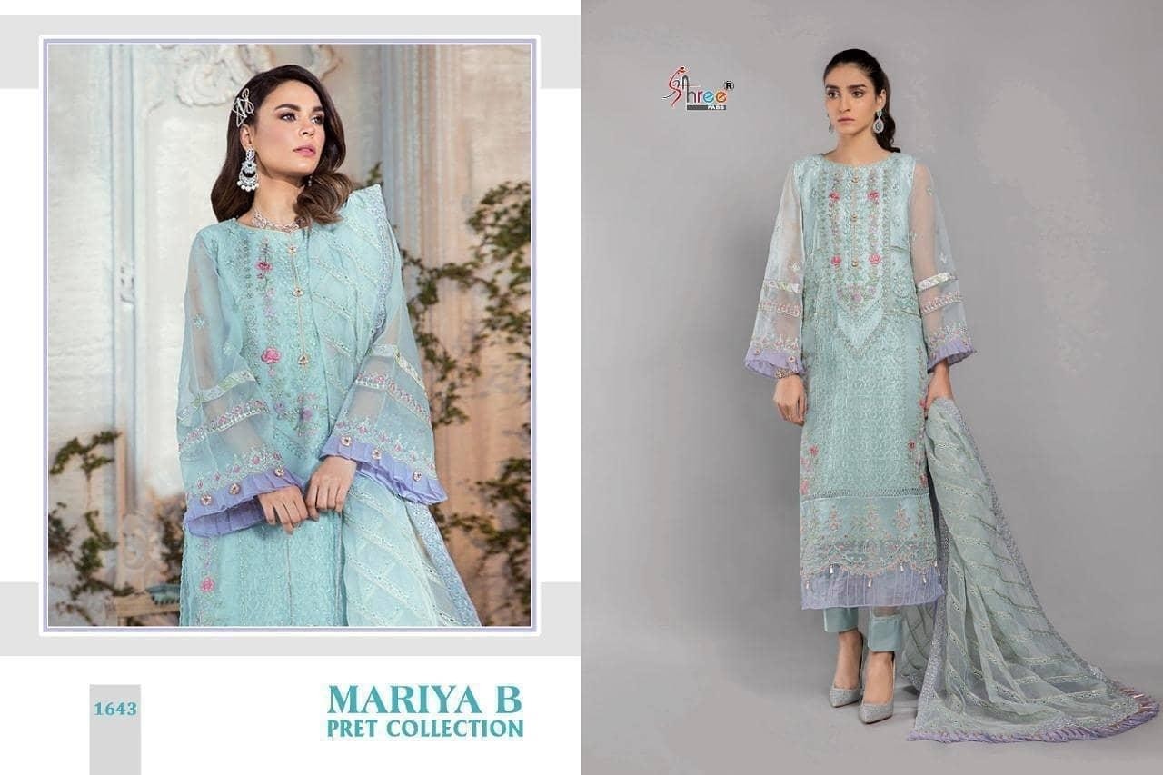 SHREE FAB 1643 MARIA B PRET COLLECTTION PAKISTANI IN SURAT