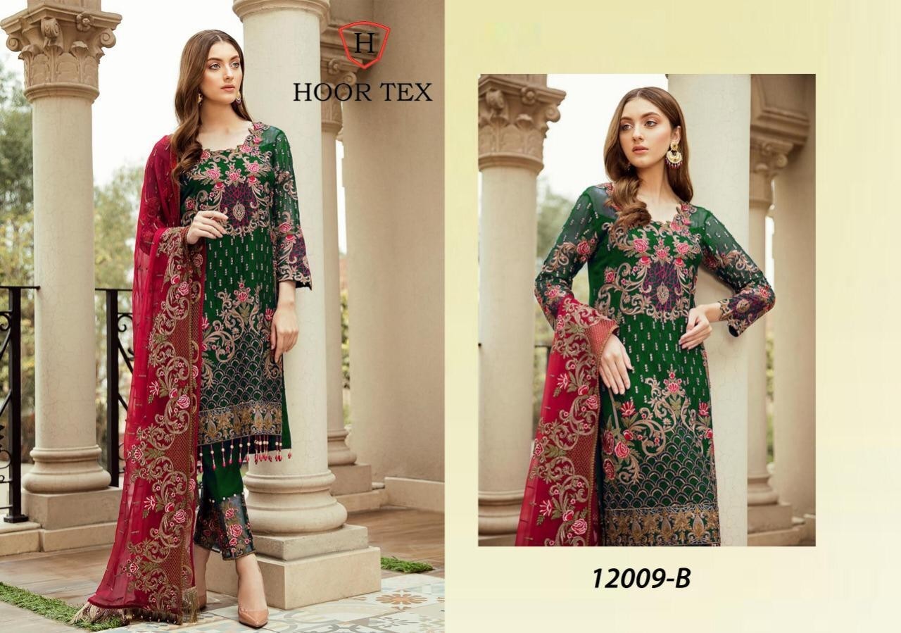 HOOR TEX 12009-B NAFIZA COLOUR COLD VOL-5 PAKISTANI SUITS NAZNIN